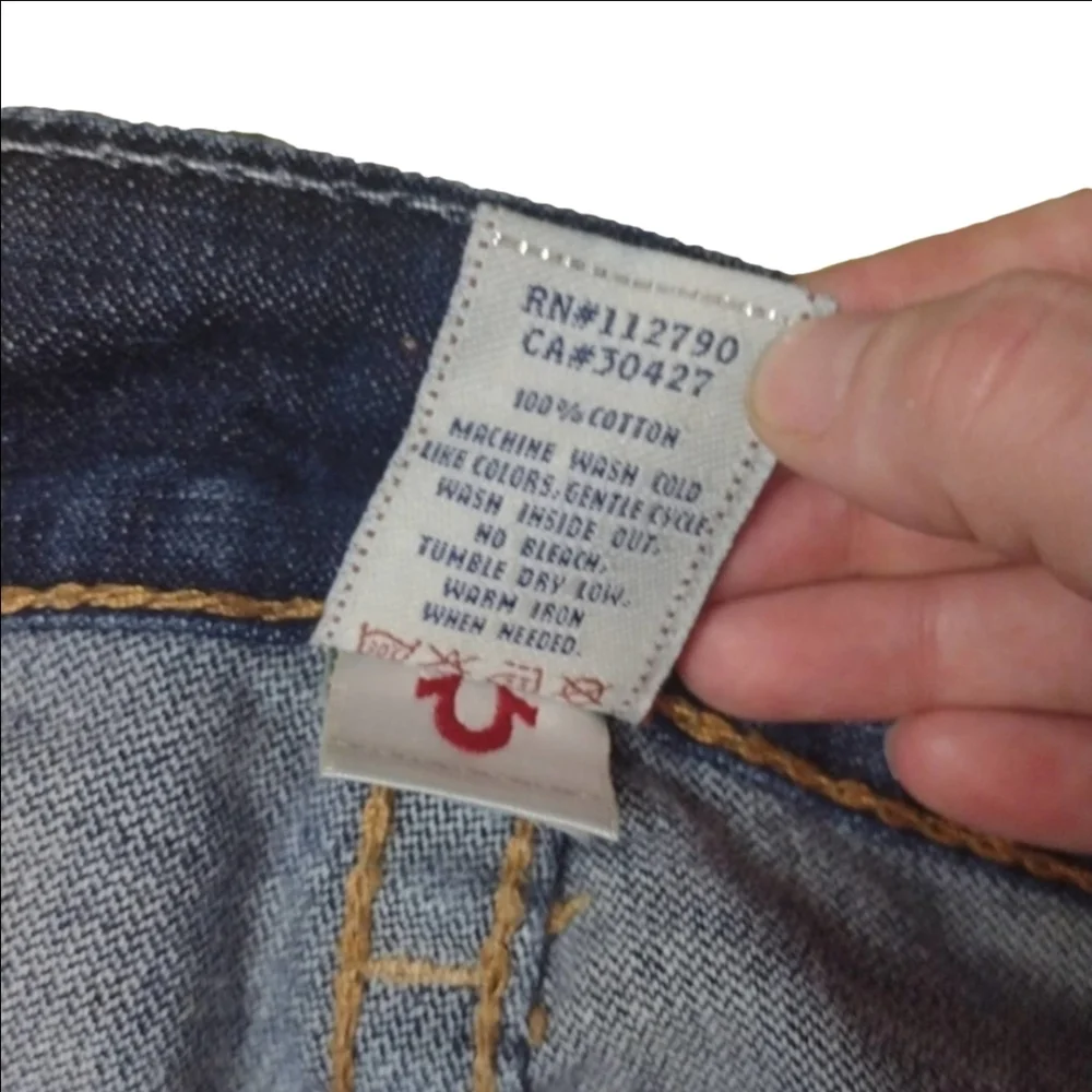 TRUE religion big t jeans size 31